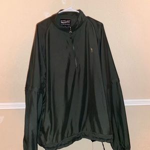 Dark green golf jacket